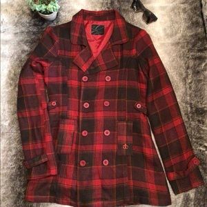 NWOT- vintage Ezekiel pea coat
